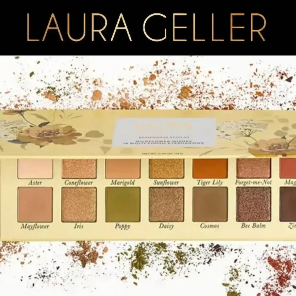 Laura‎ Geller Seasonal Staples Wildflower Wishes 14 Multi-Finish Eyeshadows
